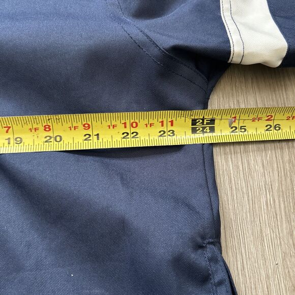 Old Navy Anorak Rain Jacket Mens 2XL Blue Pullover 1/4 Zip Windbreaker VTG Y2K - Picture 6 of 11
